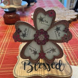 Antique Cluster Frame Photo Accessories Die Cast/Metal New Never Used Flower 🌸